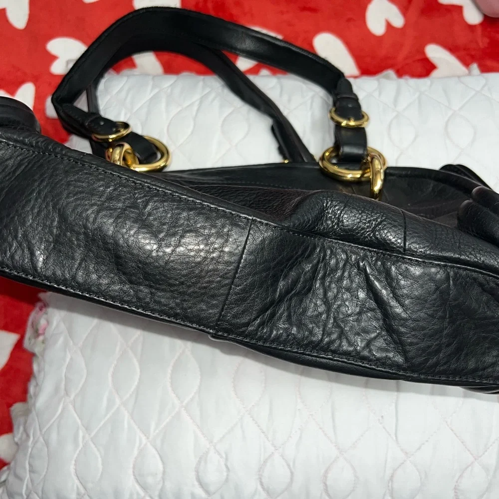 B MAKOWSKY BUTTERY SOFT BLACK LEATHER - Picture 7 of 11